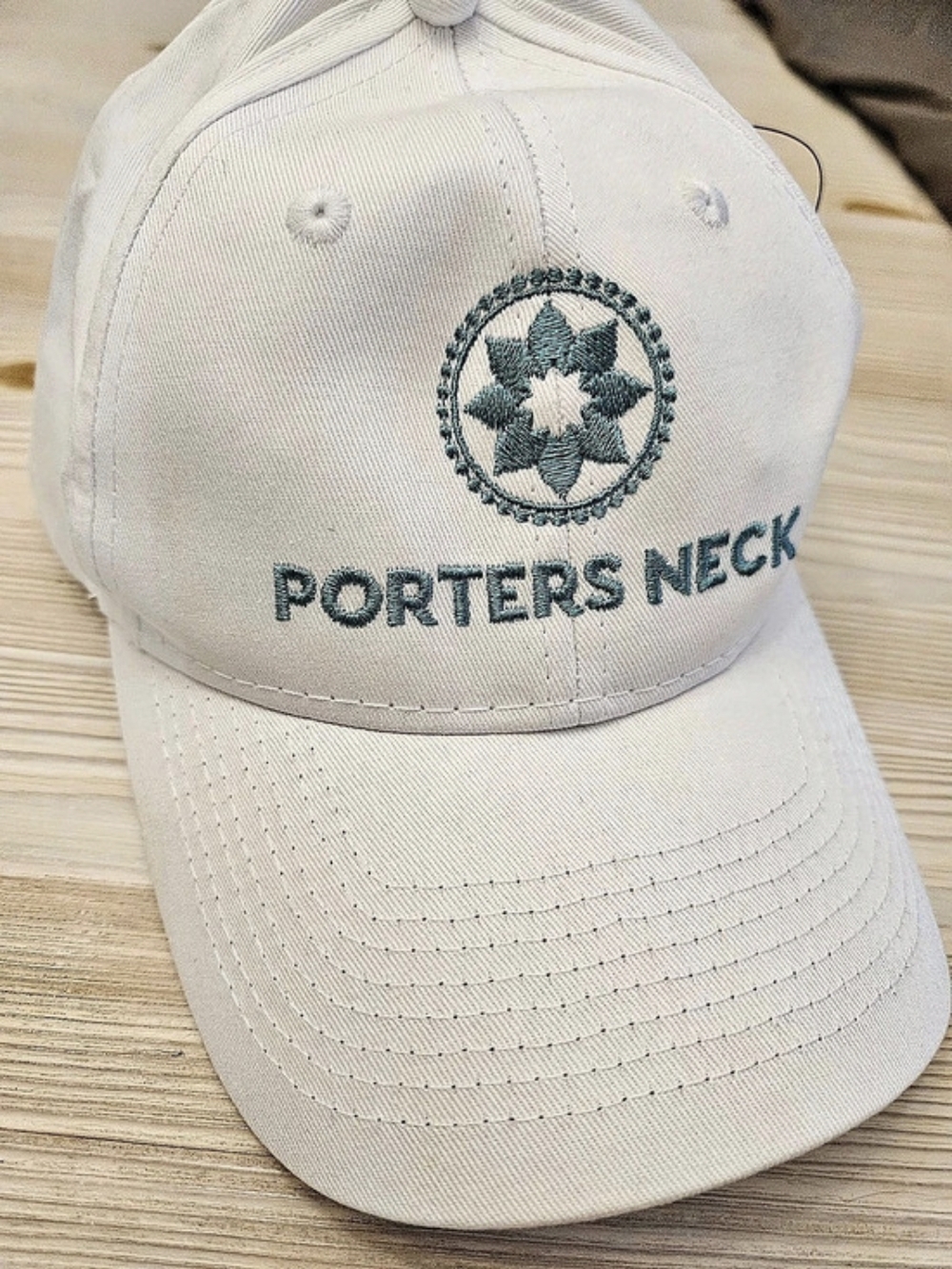 Port & Company Porters Neck Embroidered Hat White